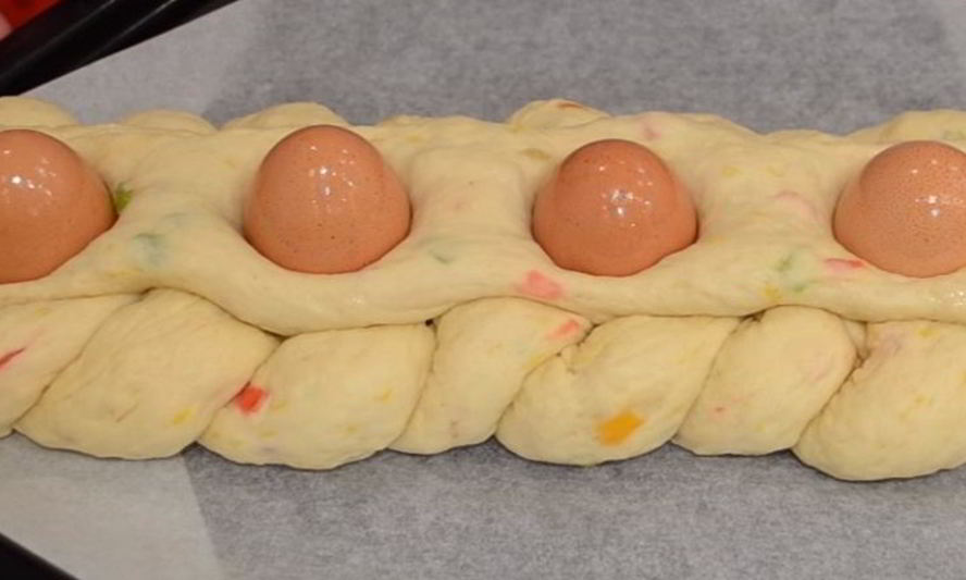 Рецепт греческий пасхальный хлеб