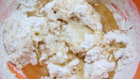 итальянская пасхальная коса с тремя начинками