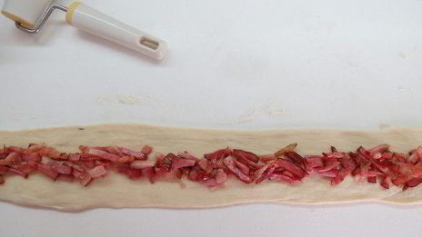 итальянская пасхальная коса с тремя начинками