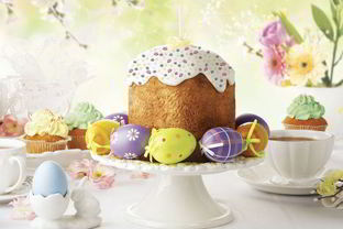 Кулич на сливках