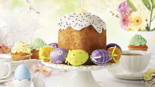 Кулич на сливках