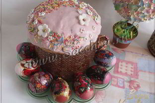 Кулич на сметане