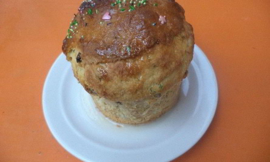 Рецепт кулич с изюмом и цукатами