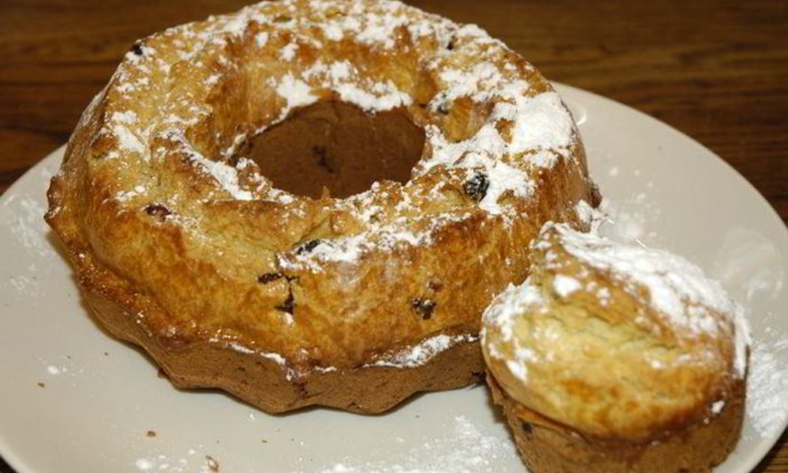 Рецепт кулич с вишней и клюквой