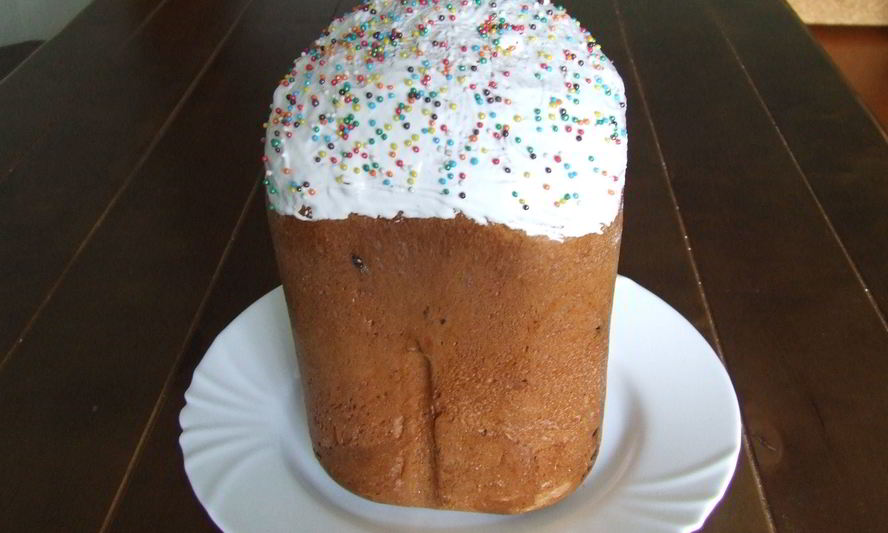 Рецепт кулич в хлебопечке