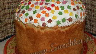 Кулич в мультиварке