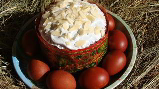 Кулич воздушный на желтках