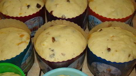 кулич воздушный на желтках