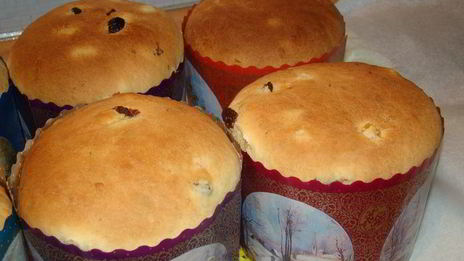 кулич воздушный на желтках