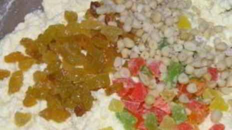 пасха из заварного крема