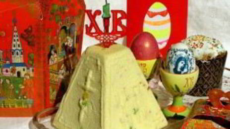 пасха из заварного крема