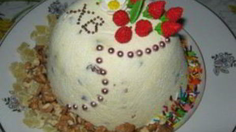 пасха из жирного творога