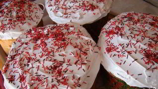 Пасха со взбитыми белками