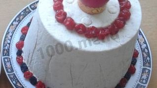 Пасха творожная заварная на сливках