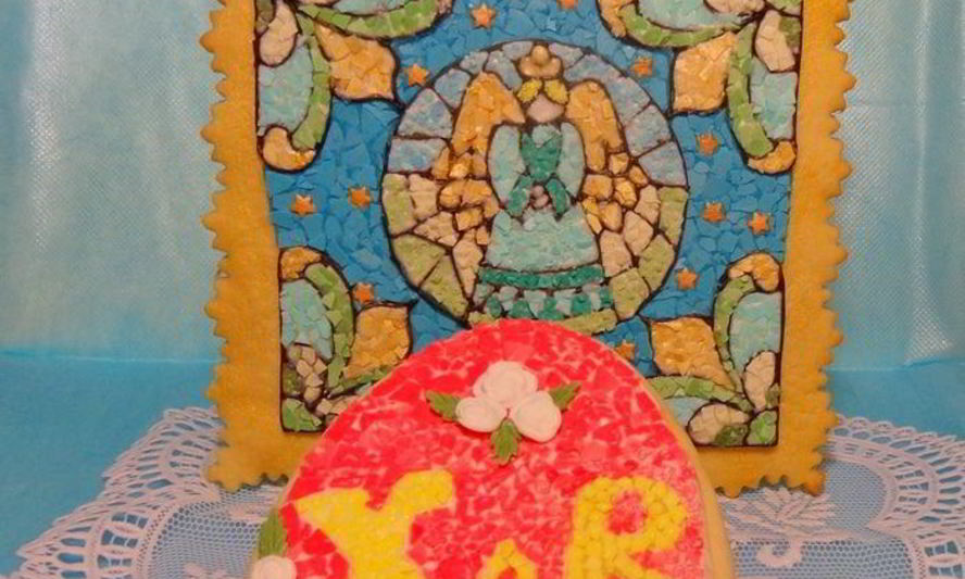 Рецепт пасхальная мозаика