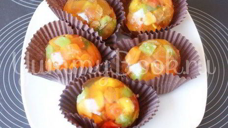 пасхальное желе с цукатами