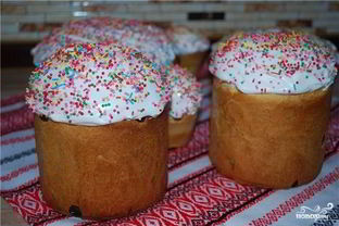 Пасхальный кулич без дрожжей