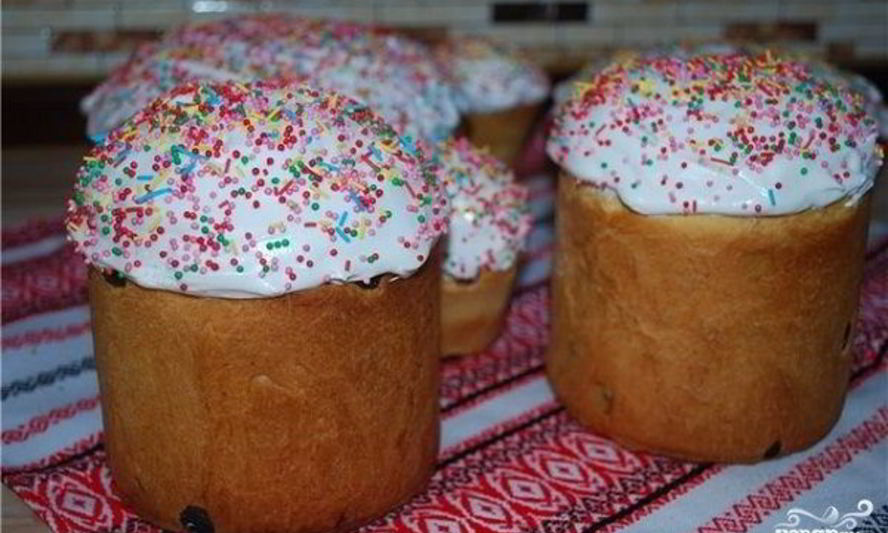 Рецепт пасхальный кулич без дрожжей