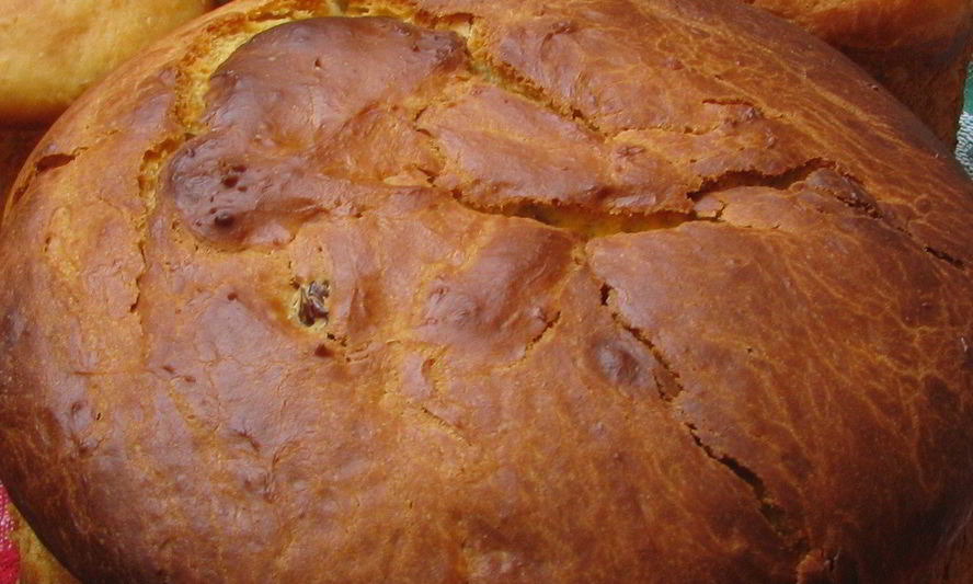 Рецепт пасхальный кулич на опаре с орехами