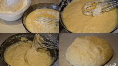 пасхальный кулич на сметане