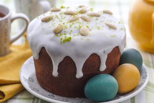 Пасхальный кулич на свежих дрожжах