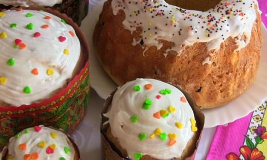 Рецепт пасхальный кулич с миндалем изюмом и лимоном
