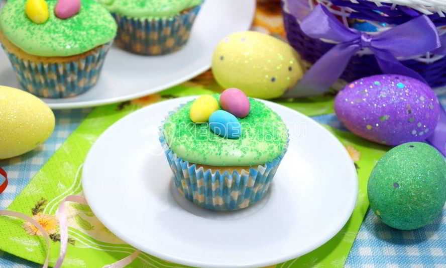 Рецепт пасхальные кексы куличики