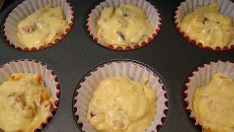 пасхальные маффины панеттоне