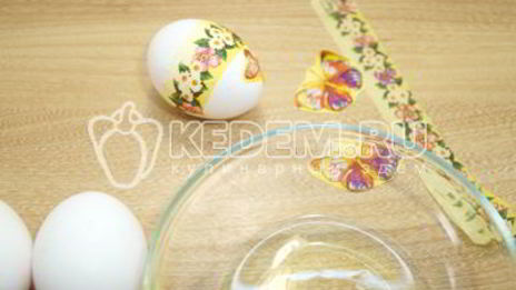 пасхальные яйца бабочки-цветочки