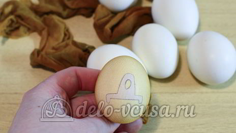 пасхальные яйца с буквами