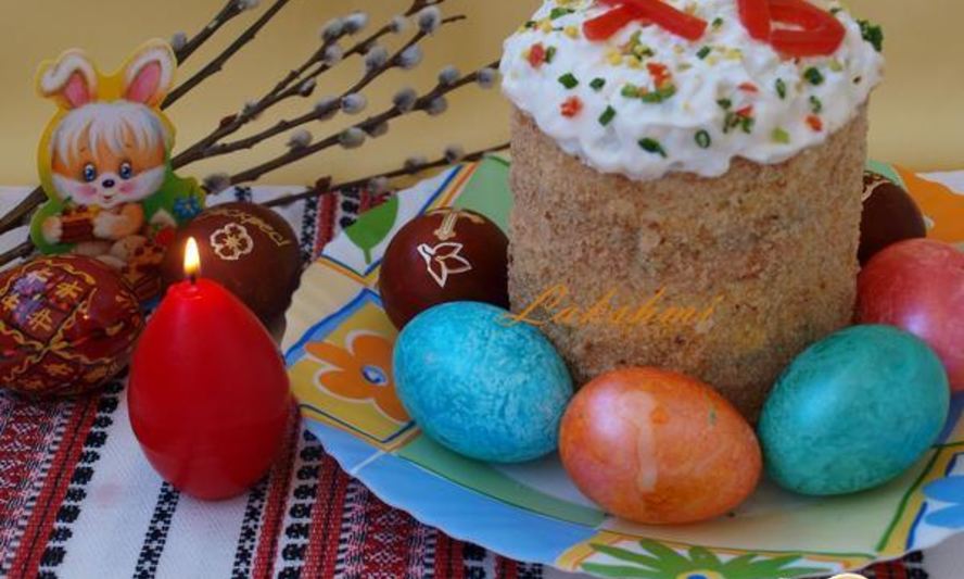 Рецепт салатпасхальный кулич