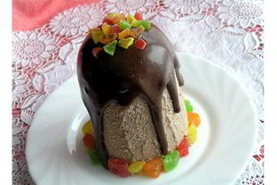 Шоколадная творожная пасха