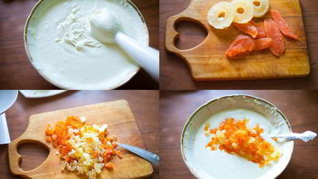 сливочная пасха с цукатами