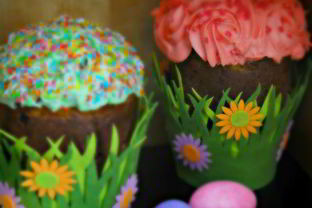 Сливочный кулич