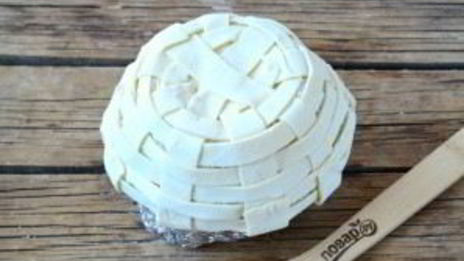 съедобная корзинка для пасхальных яиц