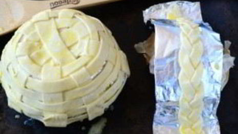 съедобная корзинка для пасхальных яиц