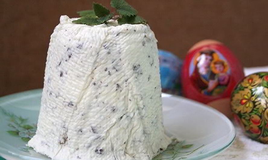 Рецепт сырная пасха с шоколадом