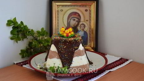 творожная пасха без выпечки