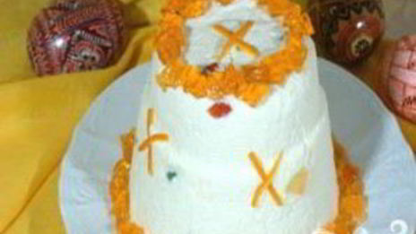 творожная пасха с цукатами