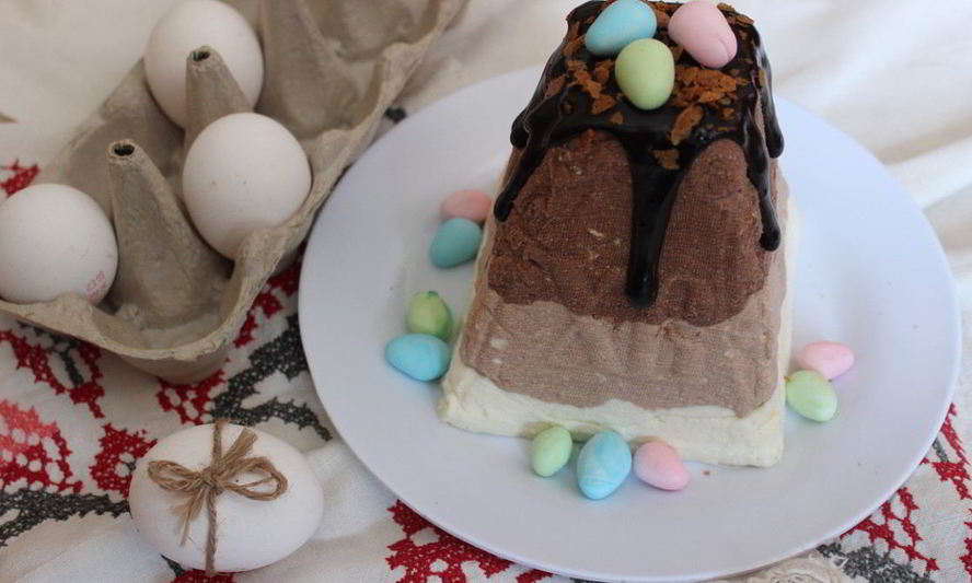 Рецепт творожная пасха три шоколада