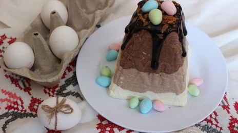 творожная пасха три шоколада
