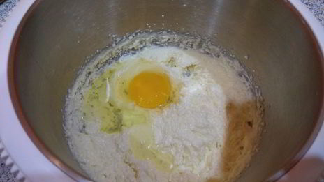 творожный бездрожжевой кулич