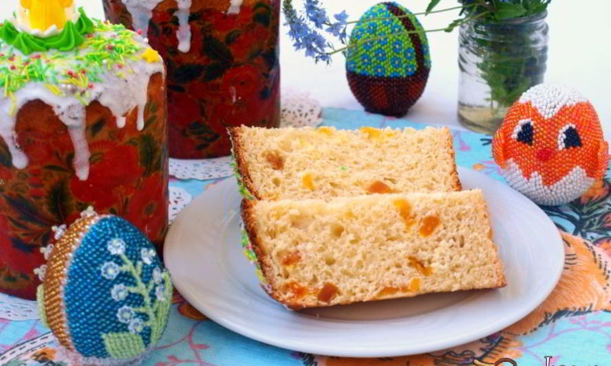 Рецепт творожный кулич