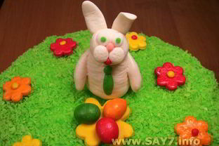 Украшение торта Пасхальный