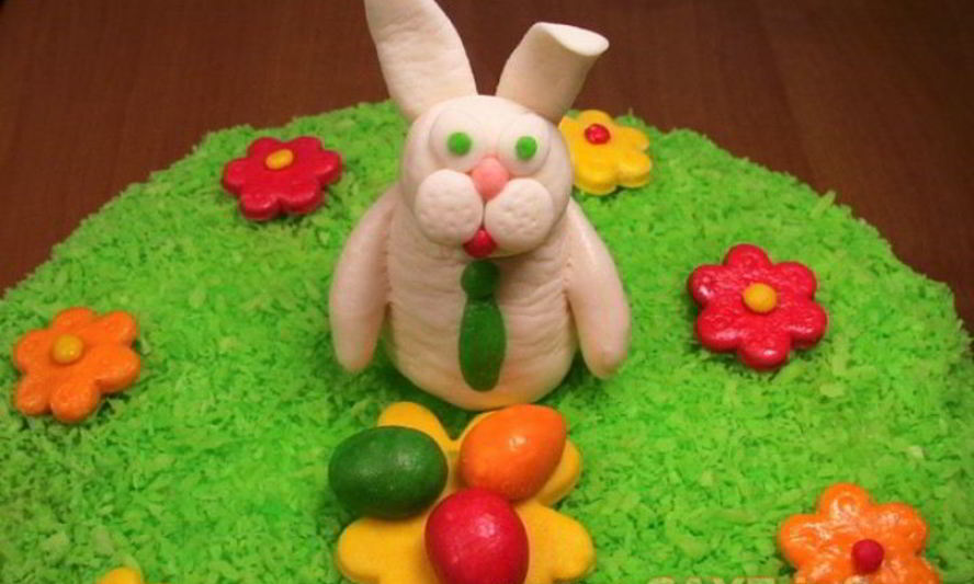 Рецепт украшение торта пасхальный