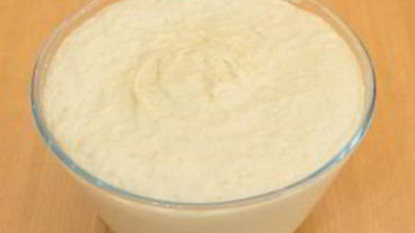 ванильный кулич на сливках