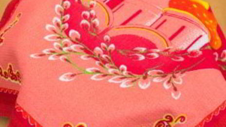 ванильный кулич на сливках