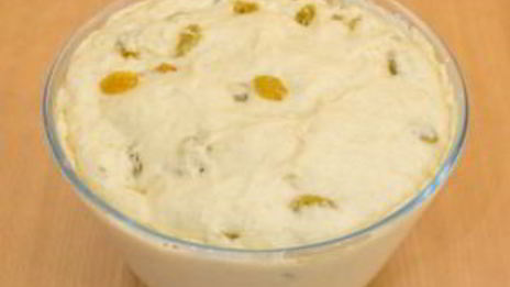 ванильный кулич на сливках