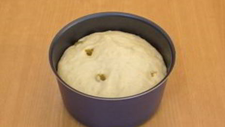 ванильный кулич на сливках