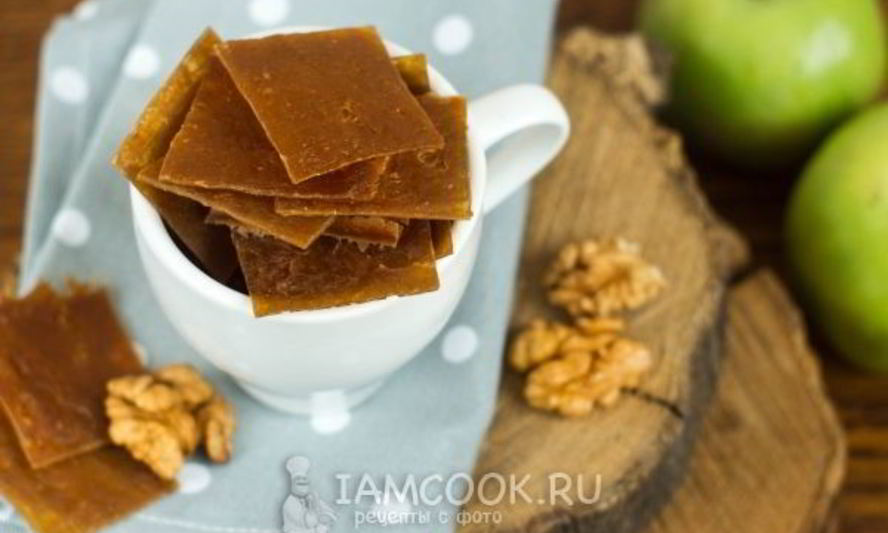 Рецепт пастила из яблок без сахара